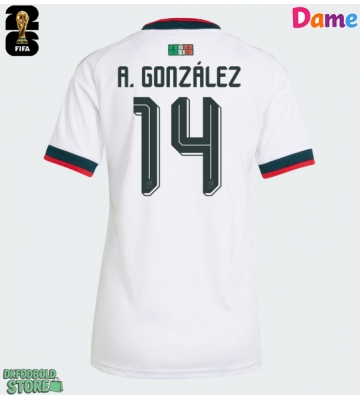 Mexico Armando Gonzalez #14 Replika Udebanetrøje Dame VM 2026 Kortærmet